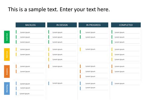 Product Roadmap Template Powerpoint Free