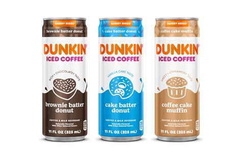 New Canned Iced Coffees Inspired by Dunkin’ Bakery Treats | Dunkin'