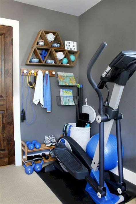 20 Creative Home Gym Ideas For Small Spaces | Housetodecor.com