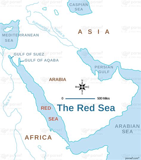 Exodus Red Sea Bible Map | Free Bible Maps