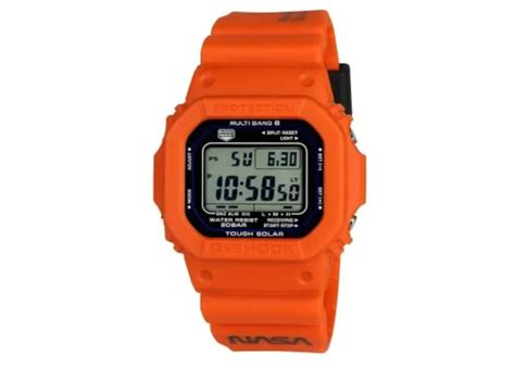 CASIO NASA G-SHOCK Limited Edition Orange Space Suit Watch GWM5610NASA4 ...