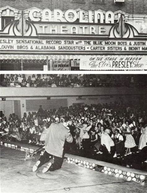 February 9, 1956 - Elvis performed at the Carolina Theater, Spartanburg, South Carolina ,again ...