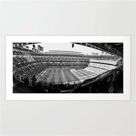 Real Madrid Stadium Art Print by Pococi | Society6