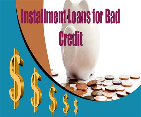 Understand the Value of Guaranteed Installment Loans for Bad Credit - Personal Finance Blog ...