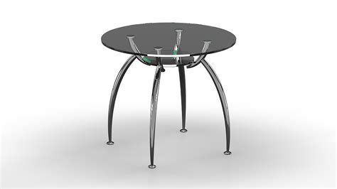 3D Modern Glass Table V1 - TurboSquid 2182416