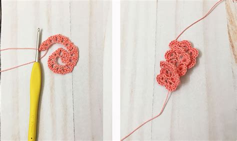 Quick and Easy Crochet Hair Clips - A Free Tutorial - Grace and Yarn