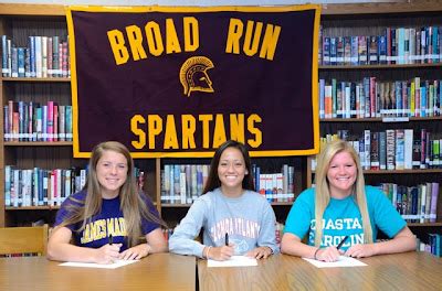 high school football scores: Broad Run: Spartans Celebrate College Signings