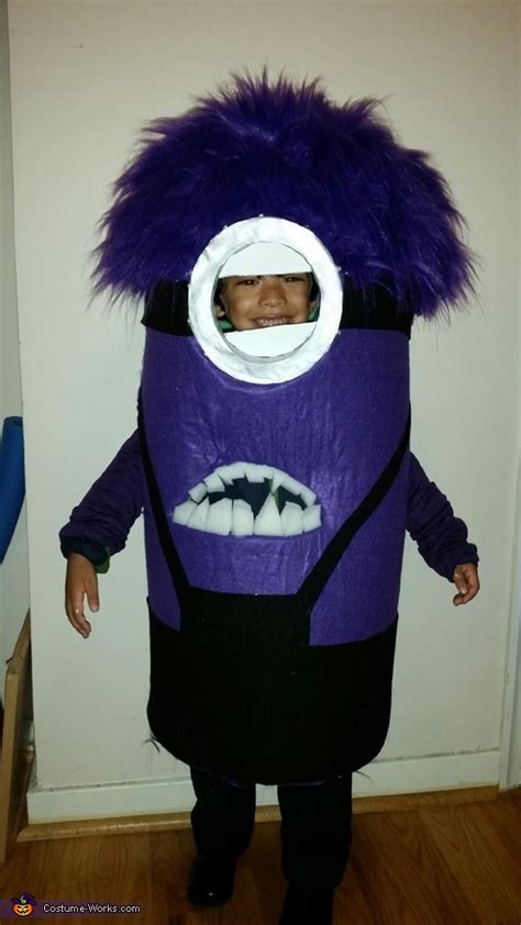 Purple Minion Costume for a Boy | Mind Blowing DIY Costumes