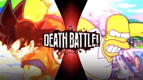 Goku vs Homer Simpson : r/DeathBattleMatchups