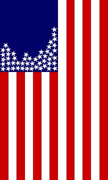Design variations of the U.S. Flag