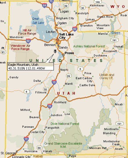 Eagle Mountain, Utah Map 4