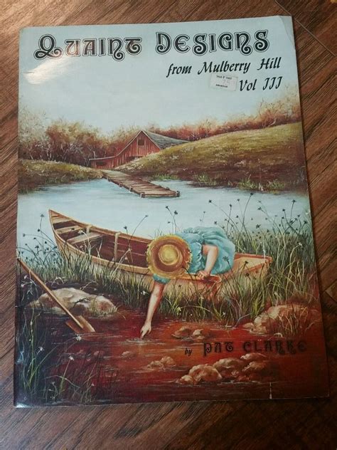 Vintage Tole Painting Book by Pat Clarke - Quaint Designs Vol 3 - Mulberry Hill | Tole painting ...