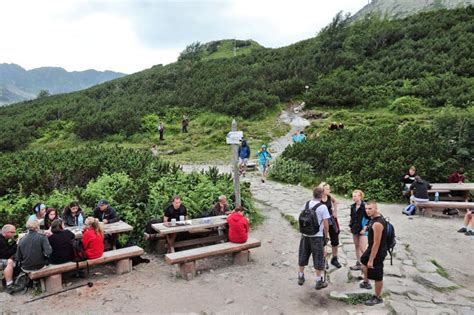 Poland hiking editorial stock image. Image of tatra, carpathian - 43677664