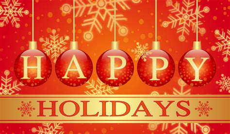 Happy Holidays - Card - Openclipart