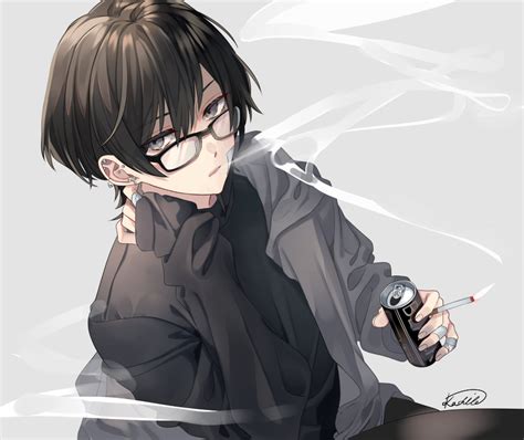 カシバ@ジョイネット on Twitter | Anime, Anime glasses boy, Cool anime guys