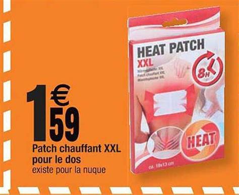 Promo Patch Chauffant Xxl Pour Le Dos chez Cora - iCatalogue.fr