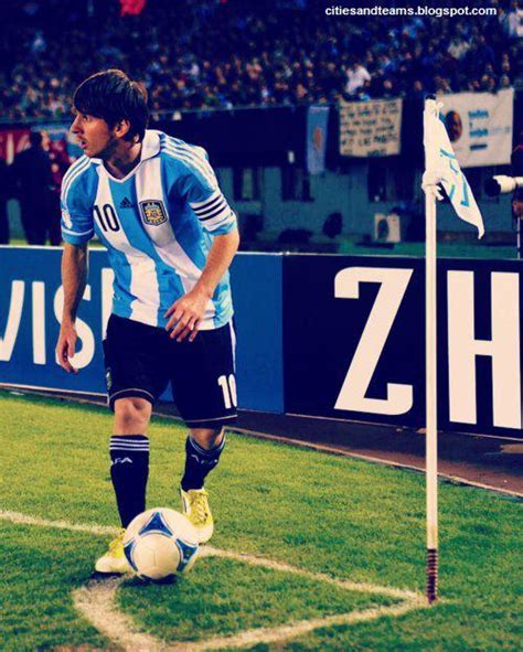 Lionel Messi Big Captain Of His National Team Argentina ~ C.a.T