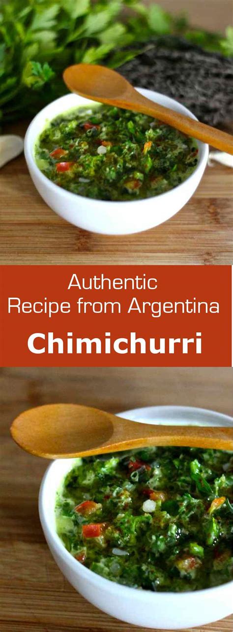 Chimichurri Sauce - Authentic Argentinian Recipe | 196 flavors