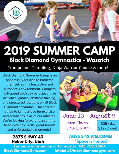 Black Diamond Summer Camp - Black Diamond Gymnastics and Sports Center