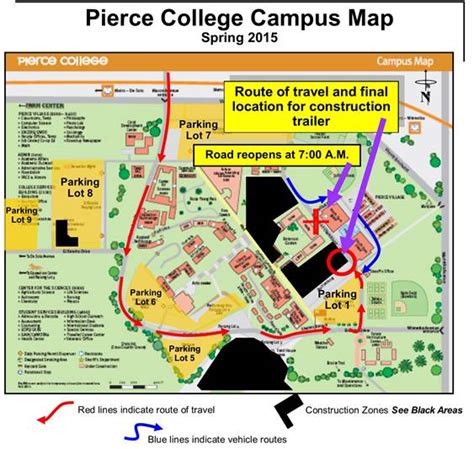 Pierce College Puyallup Campus Map