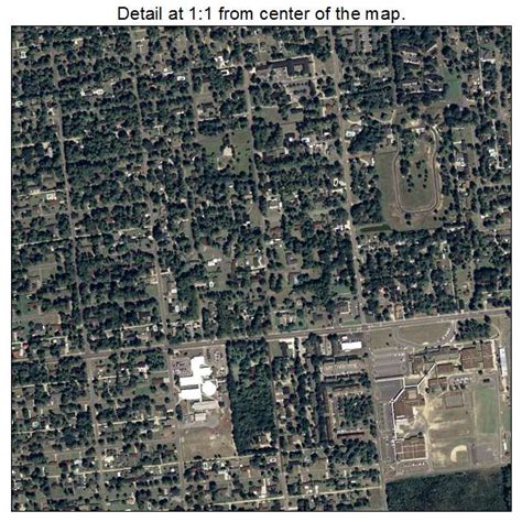 Aerial Photography Map of Cordele, GA Georgia