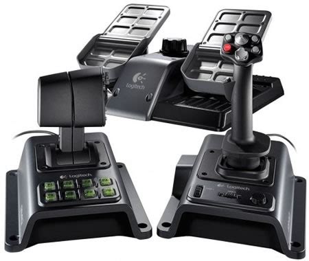 Logitech unveils Force-Feedback Flight Simulator Controller