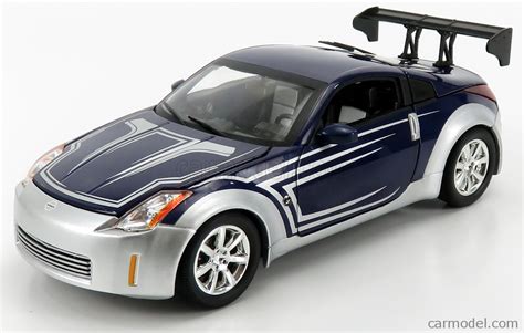 ERTL 53608B Scale 1/18 | NISSAN 350Z COUPE 2003 - FAST & FURIOUS III - TOKYO DRIFT (2006) BLUE ...