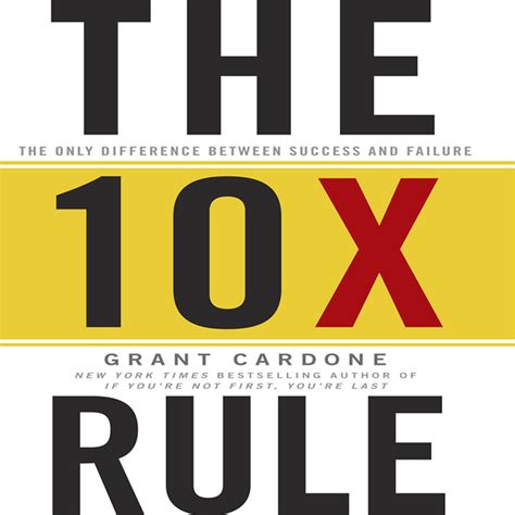 The TenX Rule - Audiobook | Listen Instantly!