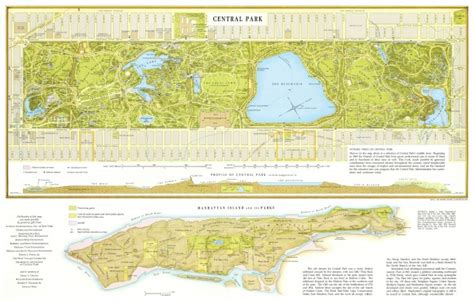 Central Park Map - New York NY • mappery