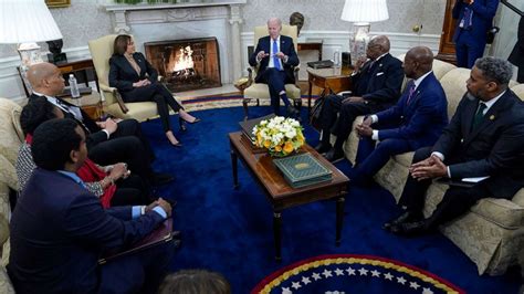 'Need action': Biden meets with Congressional Black Caucus on policing ...