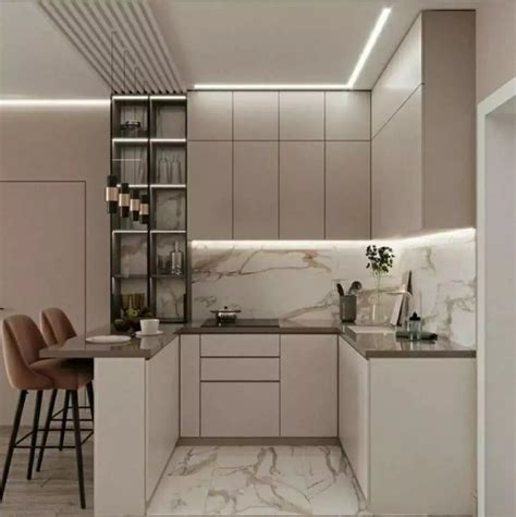 Sulap Dapur Kecil Anda dengan 4 Desain Kitchen Set Minimalis Modern! Dijamin Langsung Cantik ...