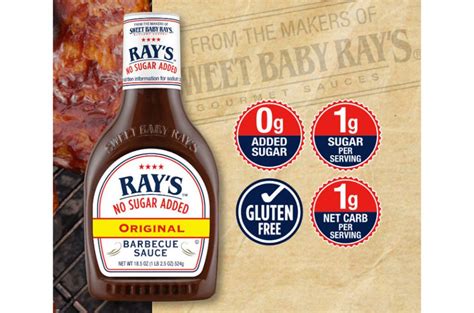 Sweet Baby Rays Sugarfree Bbq Sauce Nutrition Facts - flairmoms