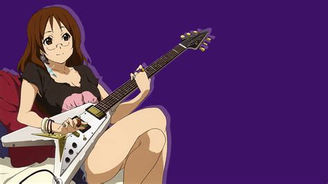 Wallpaper : K ON, Sawako Yamanaka, anime girls, guitar 1920x1080 - fawkesnz - 1361195 - HD ...