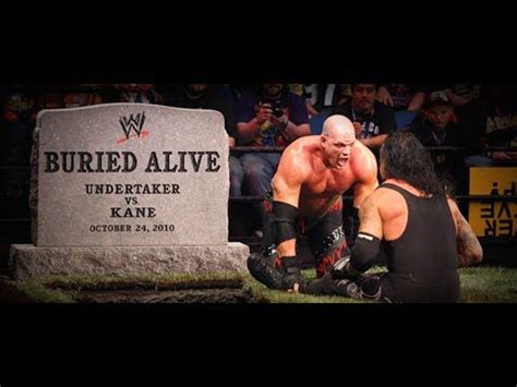 The Undertaker VS Kane - Buried Alive Match - World Heavyweight Championship - FULL LENGTH MATCH ...