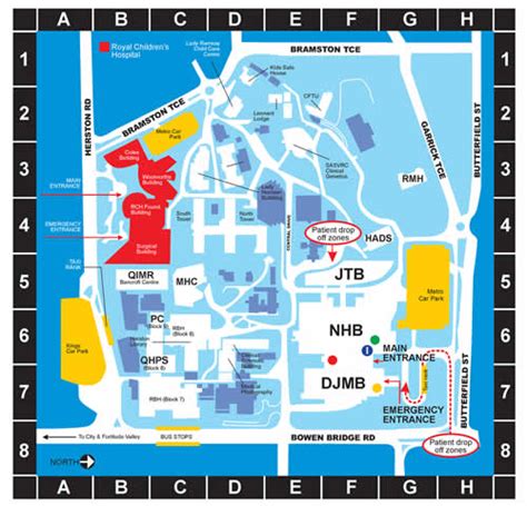 Royal Brisbane Hospital Map ~ GOOGLESADI