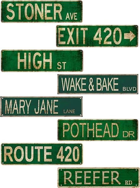 Vintage Street Signs | Seedless Green