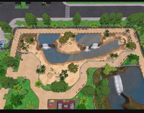 Zoo tycoon 2 exhibit idea | Zoo, Zoo project, Zoo park