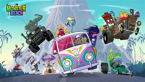 Monster Beach arriva su Cartoon Network (canale 607 di Sky)