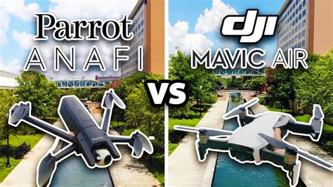 Parrot ANAFI vs DJI Mavic Air!! (4K)