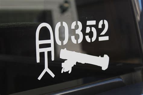 0352 USMC Anti-tank Missileman Vinyl Car Decal - Etsy