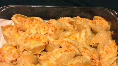 Buffalo Chicken Stuffed Shells Recipe - Allrecipes.com