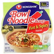 Nong Shim Soup Bowl Noodle Spicy Chicken Flavor, 3.03 Oz - Walmart.com