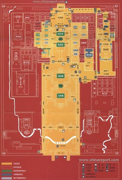 Imperial Palace Bejing Map - Imperial Palace Bejing • mappery