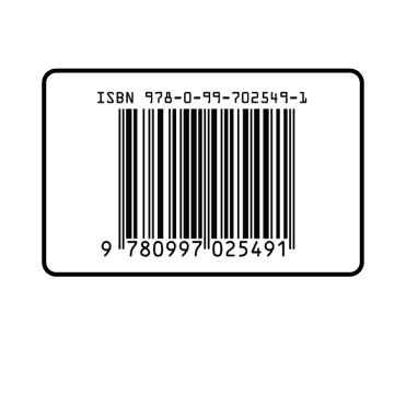 ISBN barcode Label, Unique code ISBN stickers Labels Online