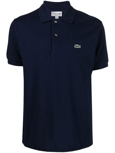 Lacoste logo-patch Polo Shirt - Farfetch