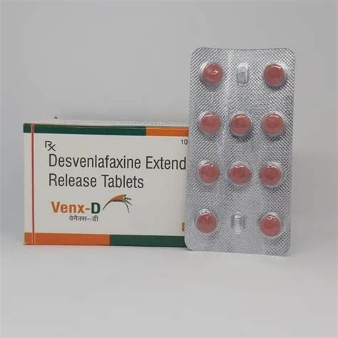 VENX - D SR Tablet at Rs 1199/box | Antidepressants in Mohali | ID: 25563601155