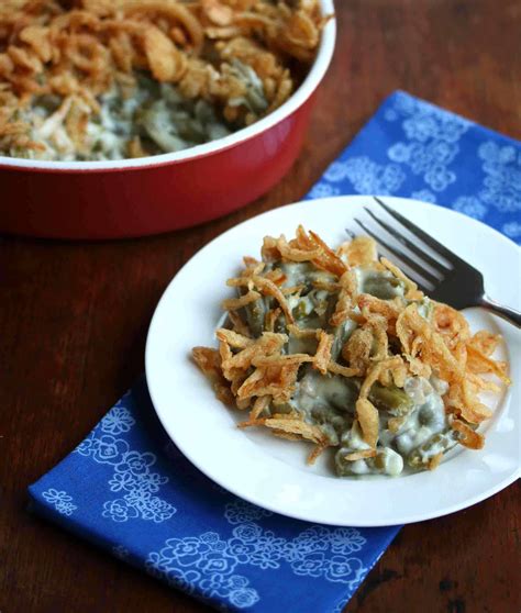 Easy Green Bean Casserole From Scratch - The Daring Gourmet