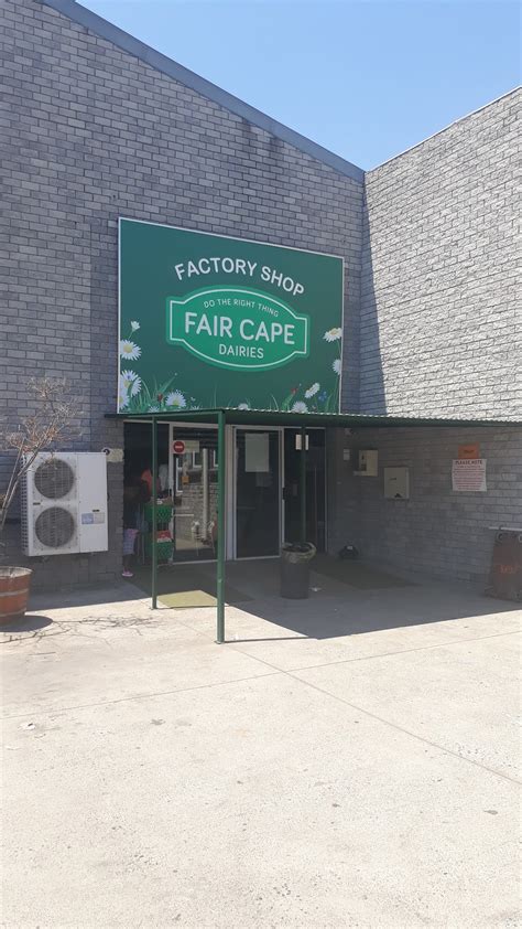 Fair Cape Factory shop in the city Cape Town