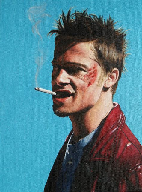 Tyler Durden (Brad Pitt in Fight Club) by agusgusart on DeviantArt