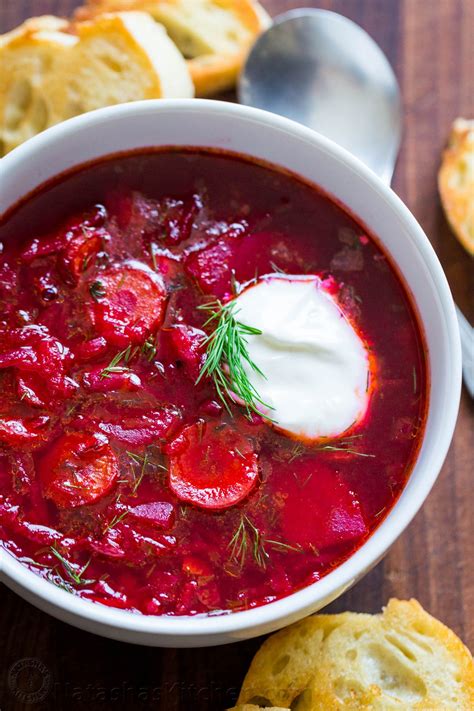 This is a classic Ukrainian Borscht Recipe, just like Mom used to make ...